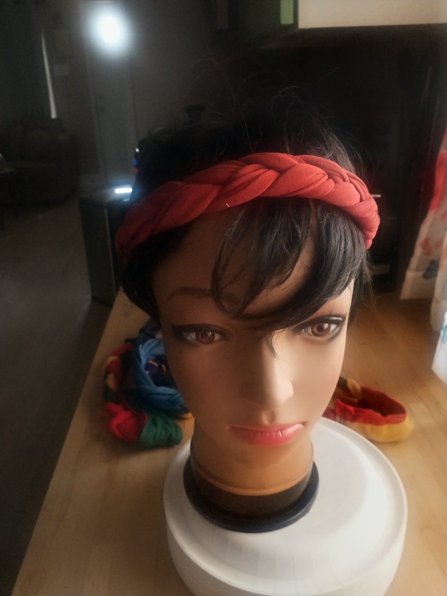 2-in-1 Crown Hairband & Scrunchieness — Basket Weave
