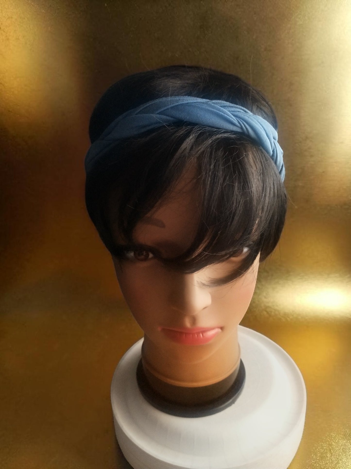 2-in-1 Crown Hairband & Scrunchieness — Basket Weave