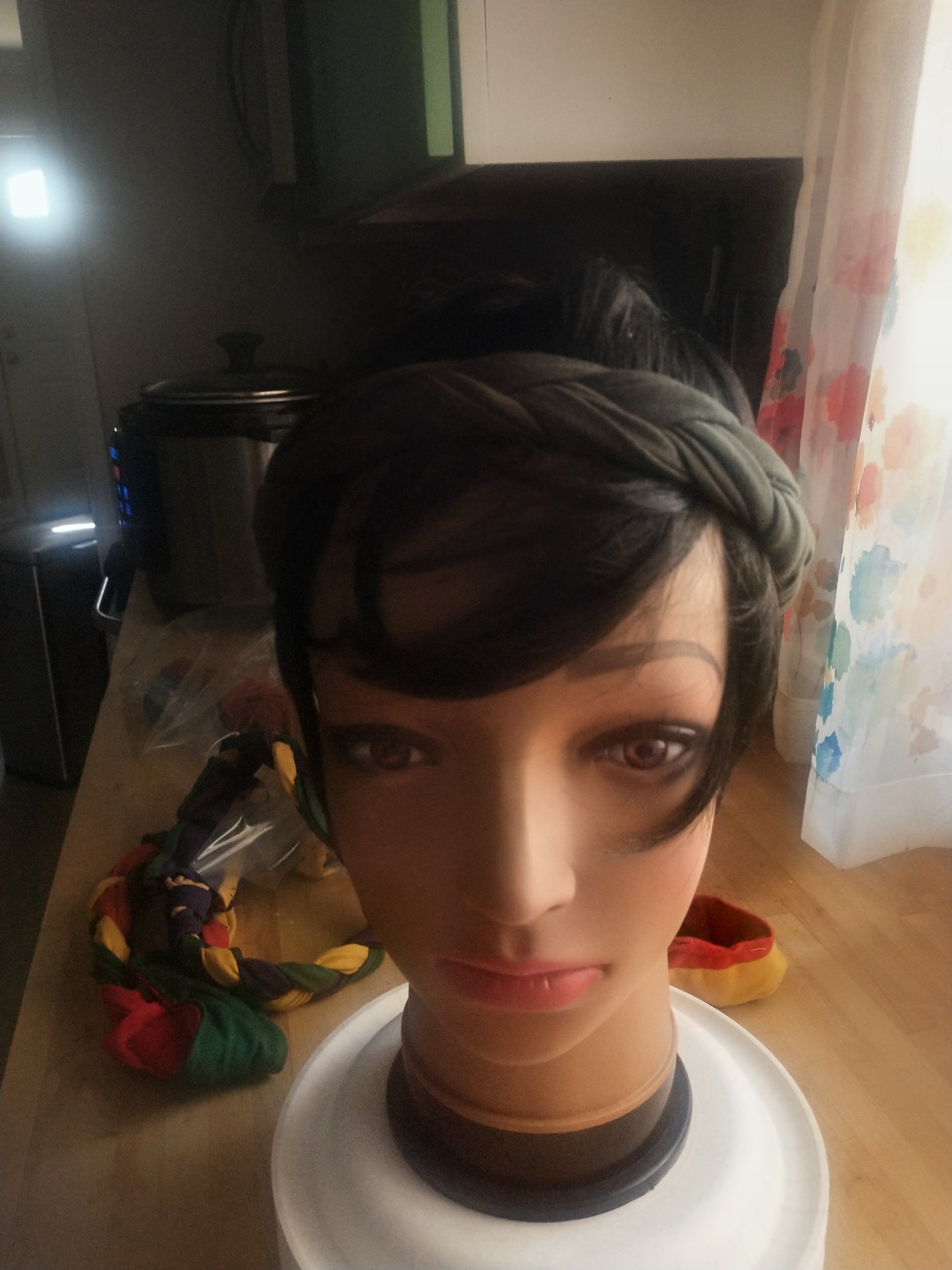 2-in-1 Crown Hairband & Scrunchieness — Basket Weave